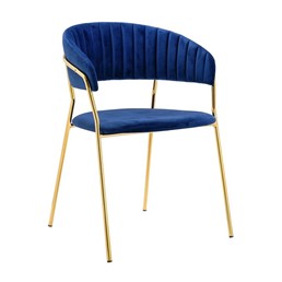 Krzesło MARGO Ciemny Niebieski