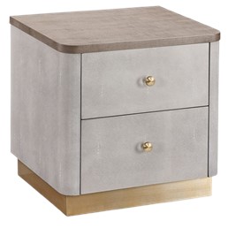 Szafka Nocna STILIG ST891 Beżowy/Szary