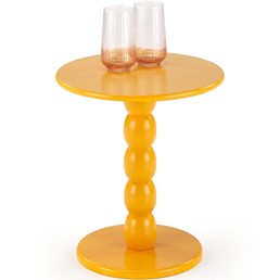 Ława CIRILLA fi40 Musztardowy