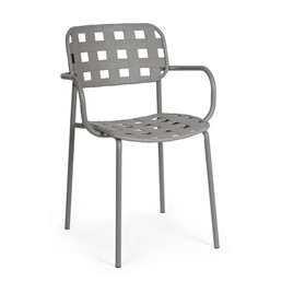 Krzesło Ogrodowe CLOVER ARM Szary