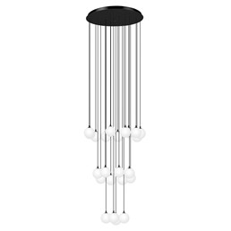 Lampa Wisząca ASPEN KP-32 Biały/Czarny
