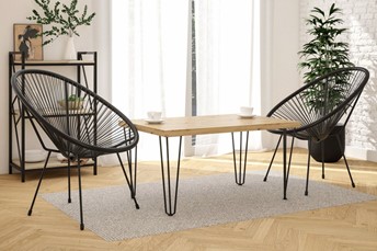 Ława L(B)-FX 67x101 Nogi III Dąb Artisan