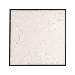 Obraz JANEY 80x80cm Biały