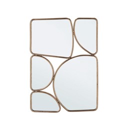 Lustro Ścienne HANIMA 50,5x70,5 cm Złoty