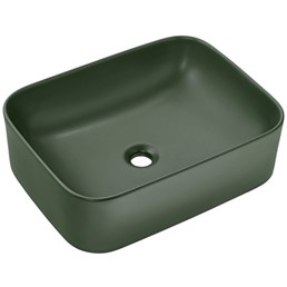 Umywalka Nablatowa KAMA Zielony Mat