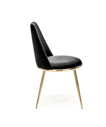 Krzesło K460 Złoty/Czarny