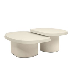 Zestaw Stolików Kawowych OTTO Beżowy