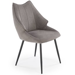 Krzesło K543 Popielaty/Czarny