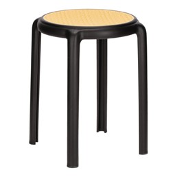 Stołek ZULA Czarny
