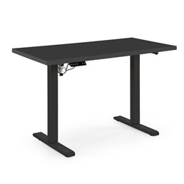 Biurko B54 z Funkcją Regulacji Wysokości Czarny