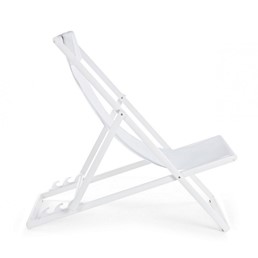 Leżak Ogrodowy TAYLOR Biały