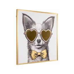 Obraz BODHY 100x100cm Złoty