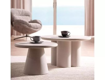 Ława AURORA fi60 Jasny Szary