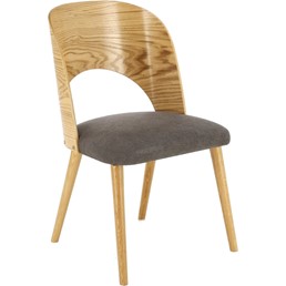 Krzesło CADIZ Dąb Naturalny/Popiel
