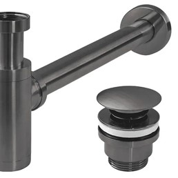 Syfon Umywalkowy z Korkiem KLIK-KLAK Tytan