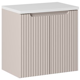 Zestaw Meblowy NOVA 60cm Kaszmirowy Mat/Biały Mat