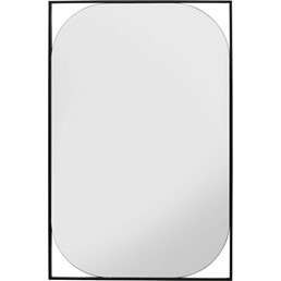 Lustro Ścienne BONITA Czarny