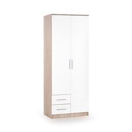Szafa LIMA S-2 Dąb Sonoma/Biały