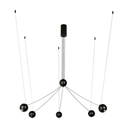 Lampa Wisząca OCTO 5 Czarny