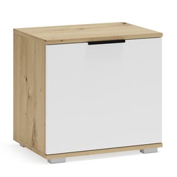 Szafka CLIF ST-50 Dąb Artisan/Biały