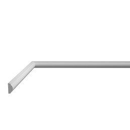 Listwa Naścienna Gładka LPC-58 Flex 244 cm Biały