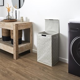 Kosz na Pranie 60x35x30cm Szary