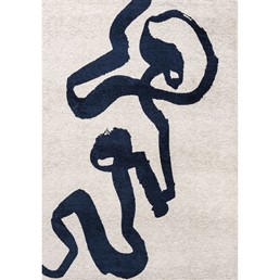 Dywan RIBBON SEA INK 9849 200x280 cm Granatowy/Beżowy