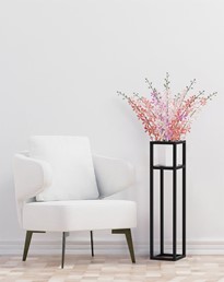 Kwietnik KAJA HOME KS-03 L Czarny