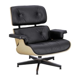 Fotel VIP Czarny/Naturalny