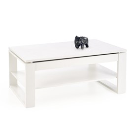 Ława BETTY z Podnoszonym Blatem (65-92)x114 cm Biały