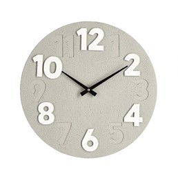 Zegar Ścienny TIMELINE 40 Szary