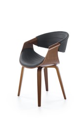 Krzesło K544 Czarny/Orzechowy