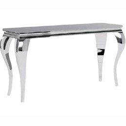 Konsolka PRINCE C Ceramic Chrom/Czarny