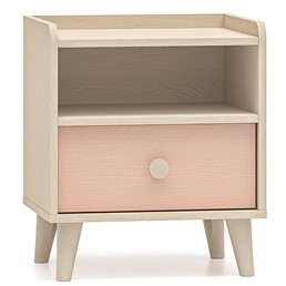 Szafka nocna MEVEL 10 Beżowy/Różowy