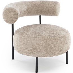 Fotel Wypoczynkowy HAZARD Beżowy