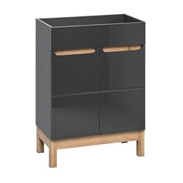 Szafka pod Umywalkę 2D BALI Czarny