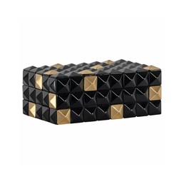 Pojemnik na Biżuterię VELICIA Złoty/Czarny