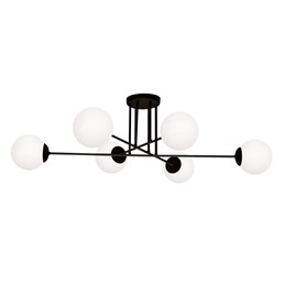 Lampa Sufitowa SAVOY K-4925 Czarny/Biały Matowy