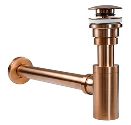 Syfon Klik-Klak Miedziany Szczotkowany