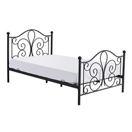 Łóżko PANAMA 120x200 Czarny