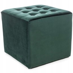 Puf LORI Velvet Zielony Bluvel 78