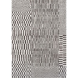 Dywan BERBER CAIDAL 9651 240x340 cm Szary/Czarny