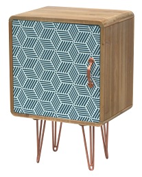 Szafka Nocna Portofino 046 30x40x60 Brązowy