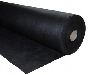 Włóknina (Fizelina) na Metry PP 60g 1,6x1 mb Czarny