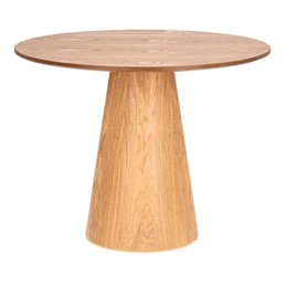 Stolik Kawowy SOLEILO Fi80cm Brązowy