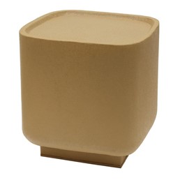 Stolik Kawowy ALLIGATOR SQUARE 37x37cm Żółty