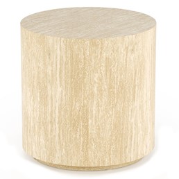 Ława TRAVERTINO S fi45 Beżowy