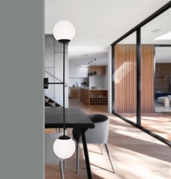 Kinkiet SAVOY K-4927 Czarny/Biały Matowy