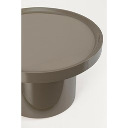 Stolik Kawowy OTILIA Fi50cm Brązowy