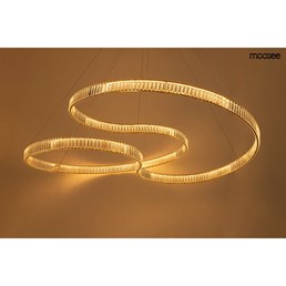 Lampa Wisząca WAVE 160A Złoty